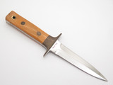 Vintage 1980s Al Mar Fang I Hattori Seki Japan White Dagger Fixed Blade Knife