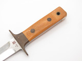 Vintage 1980s Al Mar Fang I Hattori Seki Japan White Dagger Fixed Blade Knife
