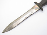 Vtg Hattori Mark 2 Seki Japan Green MK II Commando Fixed Dagger Survival Knife