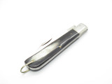 Vintage 1950s S.M.Z. Seki Japan 4.25" Buffalo Horn Handle Folding Pocket Knife