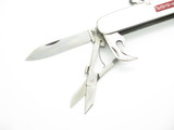Vintage 1970s Explorer Seki Japan 3.7" Stainless Multi Tool Folding Pocket Knife