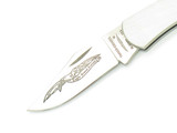 Vintage 1980s Parker Edwards USA 3.5" Stainless Lockback Folding Pocket Knife