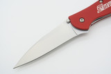 Kershaw Snap On 1660RAT Leek Red Plain Edge Folding Pocket Knife *blem