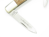 Vintage 1980s Parker Imai Seki Japan 3.87" Bone Stockman Folding Pocket Knife