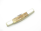 Vintage 1980s Parker Imai Seki Japan 3.87" Bone Stockman Folding Pocket Knife