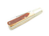 Vintage 1980s Parker Imai Seki Japan Bone Handle 3.87" Folding Pocket Knife