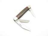 Vintage 1980s Parker USA Stockman 3.87" Wood Handle Folding Pocket Knife