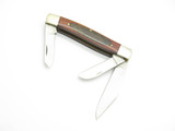 Vintage 1980s Parker USA Stockman 3.87" Wood Handle Folding Pocket Knife
