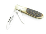 Vintage 1980s Parker Cut Co. Imai Seki Japan 4" Stag Handle Folding Pocket Knife