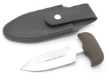 Vintage 1990s Cold Steel Defender I Seki Japan Hattori Push Dagger Fixed 3.5" Blade Knife