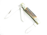 Vintage 1982-84 Parker-Imai K-296 Seki Japan 4" Stockman Folding Pocket Knife