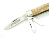 Vtg 80s Parker Sowbelly Imai Seki Japan 3.5" Bone Handle Folding Pocket Knife
