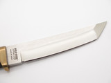 Vintage 1980s Cold Steel Emperor Mini Tanto Hattori Seki Japan Fixed Blade Knife