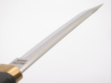 Vtg 1980s Cold Steel Emperor Hattori Seki Japan 5.75" San Mai Fixed Tanto Knife