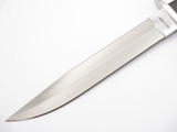 Vtg '90s Cold Steel Black Bear Classic Hattori Seki Japan AUS8A Fixed Knife Blem