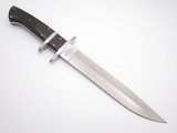 Vintage 1990s Cold Steel Black Bear Classic AUS8A Hattori Seki Japan Fixed Knife