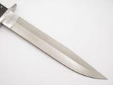 Vintage 1990s Cold Steel Black Bear Classic AUS8A Hattori Seki Japan Fixed Knife