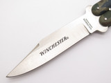 Vintage 1980s Winchester Tak Fukuta Seki Japan Camouflage 4-5/8" Folding Balisong Butterfly Knife