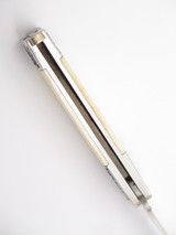 Vintage 1980s Virginia Tak Fukuta Handmade Seki Japan Bone Handle Folding Balisong Butterfly Knife