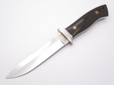 Vintage 1980s Virginia Tak Fukuta Fighter Seki Japan Survival Fixed Blade Knife