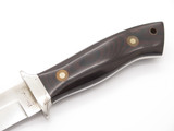 Vintage 1980s Virginia Tak Fukuta Fighter Seki Japan Survival Fixed Blade Knife