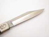 Vtg 80s Fury Tak Fukuta Seki Japan Decorative 5.6" Folding Hunter Lockback Knife
