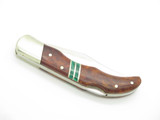 Vintage 1999 Puma 220210 Smart Hunter 4.37" Malachite Lockback Pocket Knife