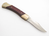 Vtg '80s Montana Tak Fukuta Seki Japan 5" Nickel S Folding Hunter Lockback Knife