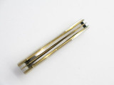 Vtg Parker Seki Japan 2 Blade Baby Trapper Pearl MOP Folding Pocket Knife