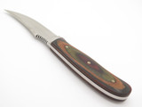 Vtg 1980s Frost Cutlery Badger Tak Fukuta Seki Japan Fixed Hunting Skinner Knife