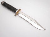 Vintage 1980 C Jul Herbertz German Rostfrei Fixed 8" Blade Bowie Hunting Knife