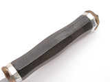 Vintage 1980 C Jul Herbertz German Rostfrei Fixed 8" Blade Bowie Hunting Knife