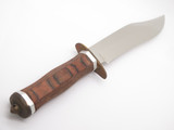 Vintage 1980 C Jul Herbertz German Rostfrei Fixed Bowie 8" Blade Hunting Knife