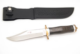 Vintage 1980 C Jul Herbertz German Rostfrei Fixed 6.3" Blade Bowie Hunting Knife