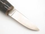 Vintage 1980s Parker Tak Fukuta Seki Japan Small Buffalo Fixed Hunting Knife