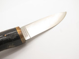 Vintage 1980s Parker Tak Fukuta Seki Japan Small Buffalo Fixed Hunting Knife