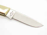 Vintage 1980 Taylor Cutlery Elk Seki Japan 3" Stag Folding Lockback Pocket Knife