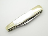 Vtg Parker Seki Japan Large Lockback Whittler Pearl Folding Pocket Knife