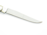 Vtg 1982 Queen Cutlery Co. 60th Anniversary USA Bone 4.25" Folding Pocket Knife