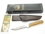 Vintage Puma Slender 188381 Germany Wood Handle 9.12" Fixed Hunting Knife