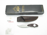 Vintage Puma Python P133502W Germany Wood Handle 5.62" Fixed Hunting Knife