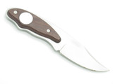Vintage Puma Python P133502W Germany Wood Handle 5.62" Fixed Hunting Knife