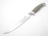 Vtg 1980s Condor 85 SSG Seizo Imai Seki Japan Fishing Fillet Knife r. Crooked