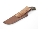 Hiro Seki Japan Ruoh King Dragon Wood & Gingami 1 Fixed Skinner Hunting Knife