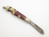 Vtg USA NY Small Miniature Mini Easy Open Folding Pocket Jack Knife