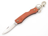 Vtg SOG S35T Specialty Attache Leather Seki Japan Folding Pocket Knife Ketchain