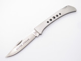 Vtg 80s Explorer G. Sakai Seki Japan 4" Stainless Folding Lockback Pocket Knife