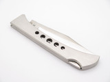 Vtg 80s Explorer G. Sakai Seki Japan 4" Stainless Folding Lockback Pocket Knife