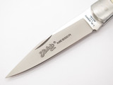 Vtg Herbertz G Sakai Seki Japan Bear Scrimshaw 4.1 Folding Lockback Pocket Knife