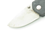 Vintage Gerber Fatty 3.75" Black Handle Stubby Lockback Folding Pocket Knife